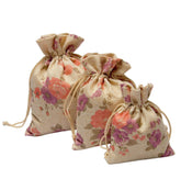 Traditional Elegance to Your Occasions with 100 Pcs Jute Potli Bags for Women-Perfect for Weddings, Anniversaries, and Memorable Return Gift